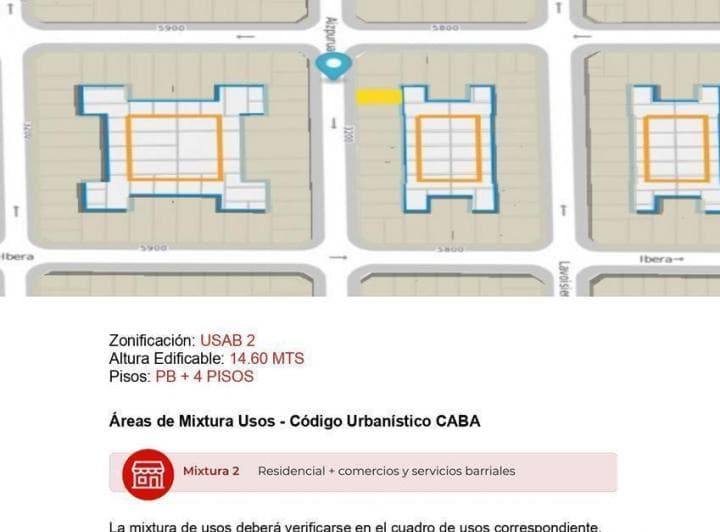 Excelente Terreno en Villa Urquiza - Lideres en Terrenos - 3