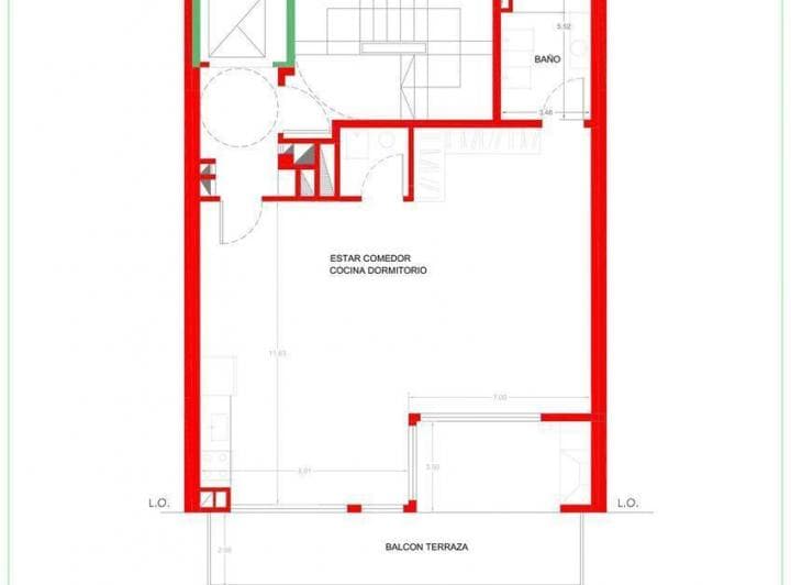 Villa Luro: Venta de Terreno en Yerbal 5970 - 9 Pisos - 568 m² Vendibles - 2