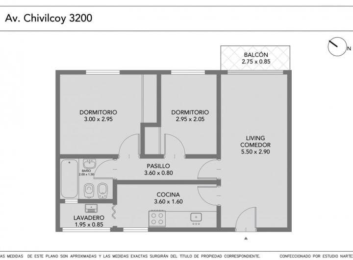 Departamento 2 Ambientes Venta Villa Devoto - 4