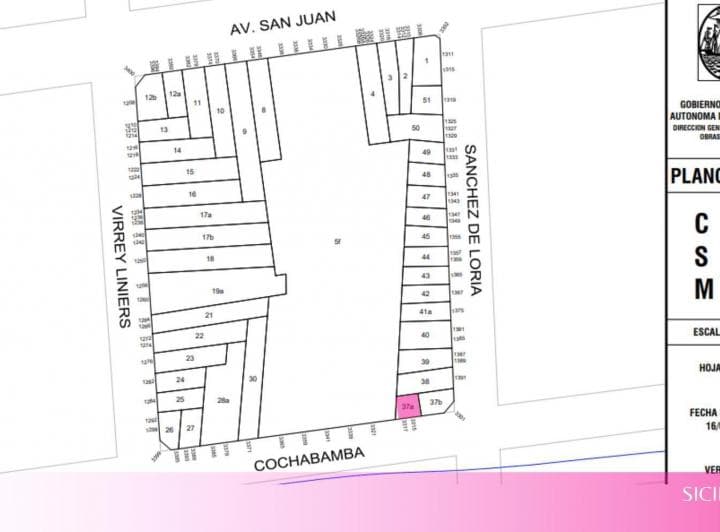 Venta - Lote - Usaa - Boedo - 650 m² Vendibles - 2