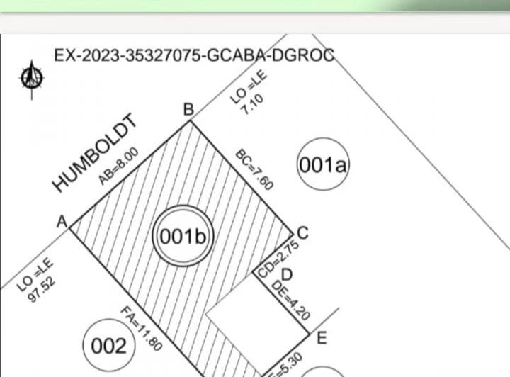 (Planos Aprobados) Lote Propio de 8.10x10.25 m en Humboldt Al 300 - 3