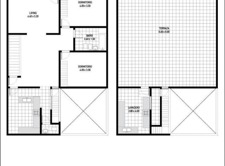Venta PH 3 Ambientes en Nuñez. Terraza con Quincho y Parrilla - 3