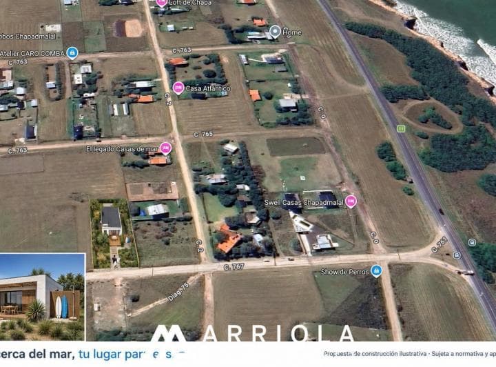 Lote de 20 X 58, a Una Cuadra del Mar. Chapadmalal - 4