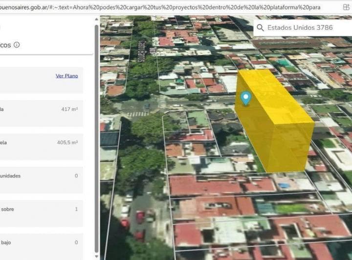 Lote 405 m² Venta 10,5x38,6 en Boedo Pb + 5 Pisos - 5