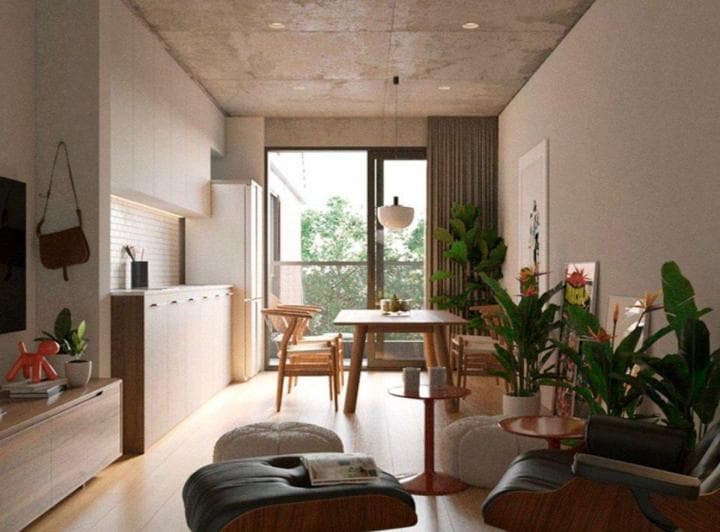 1 Amb Villa Ortuzar con Amenities en Construccion - 5
