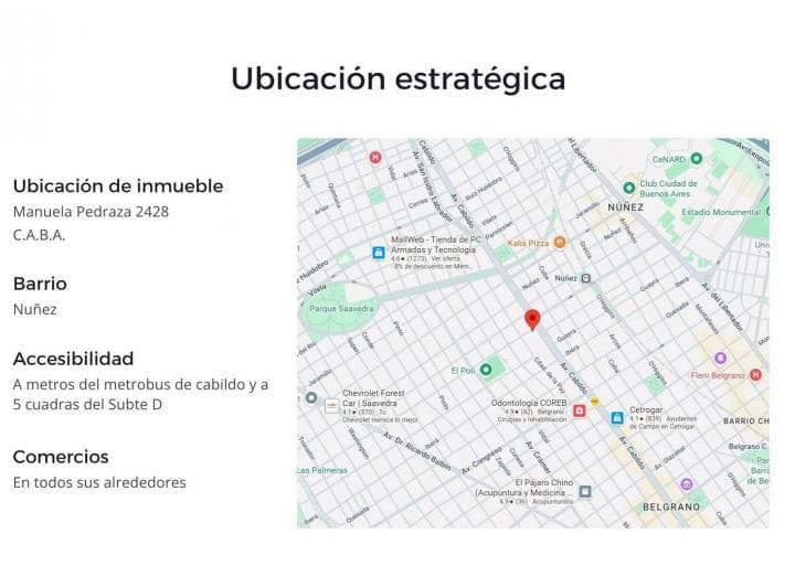 Terreno Nuñez 951 m² Vendibles - Descontar Plusvalía - 2