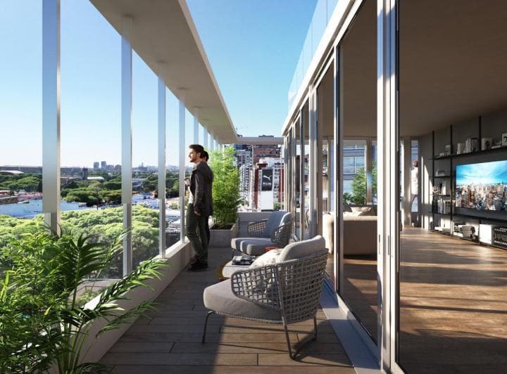 Black Libertador | 2 Ambientes en Suite | Piso Alto | Terraza - 2