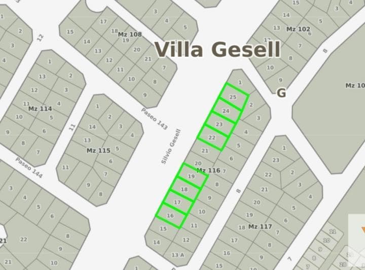 Terreno en Venta - 415 m² - Villa Gesell - 4