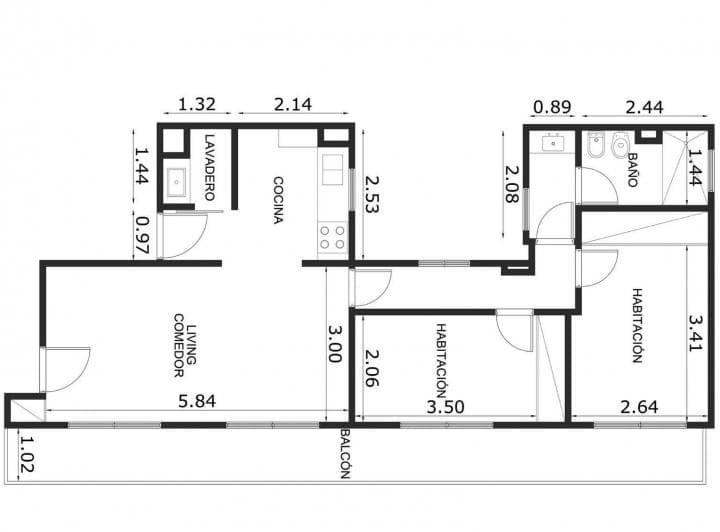 Venta Departamento 3 Ambientes en Palermo, Botanico - 5