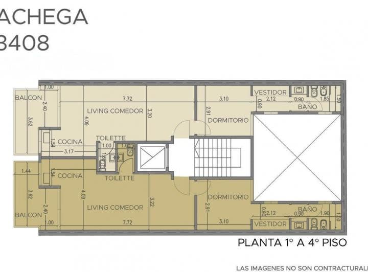 Venta Departamento 2 Amb Villa Urquiza Balcon - 4