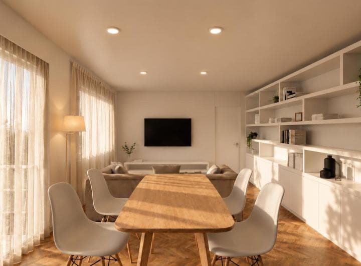3 Amb en Refacción a Nuevo en Cañitas – Av F. Lacroze - Balcón y Vista - 2