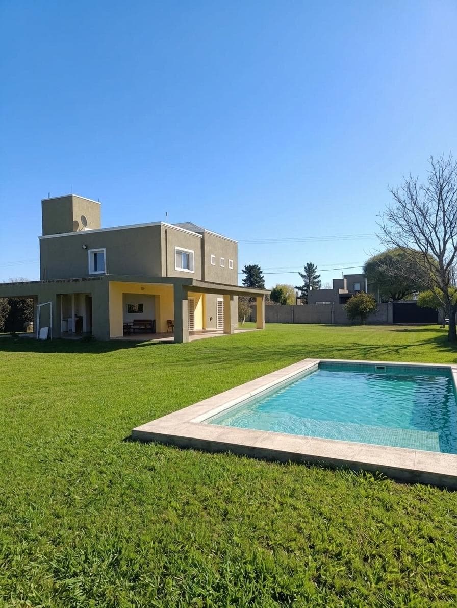 Casa en Alquiler con pileta en Barrio Privado - Campos del Virrey