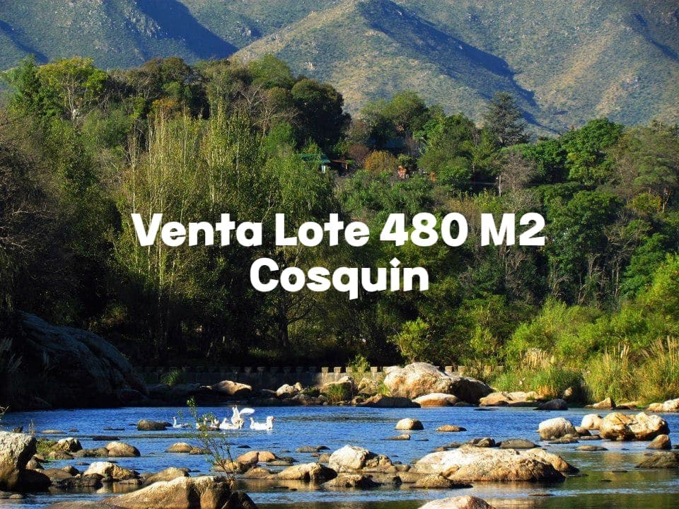 Terreno en Cosquín - San José Obrero